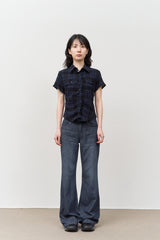 (W) テットシャーリングシャツ (2color)