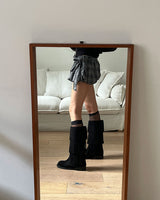 FRINGE MIDDLE BOOTS