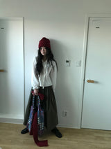 [MD's Pick] Nooa Cotton Pintuck Long Skirt (3color)