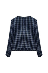 COMELY TWEED JACKET / BLACK