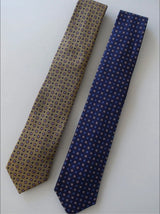 SEAL DOT EMBROIDERY NECKTIE (2COLORS!)