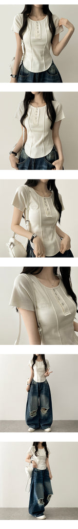 Egg Ivory Leather Backpack