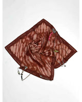 Haze Motif Mini Scarf 45 _ RED