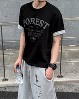 Tropic Vintage Roll-Up Short Sleeve Tee