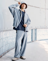 24FW アップサイドダウンベーシックロゴショートスリーブTシャツ チャコール
