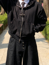ボンベロバックルフードジップアップ