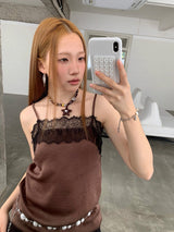 Pearl coin chain belt