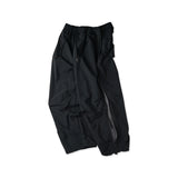 Jet Side Zipper Wide Balloon Pants