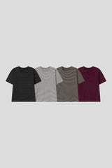 Noah Stripe Loose Fit Short Sleeve T-Shirt