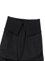 TUCK PANTS BLACK