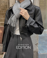 【MADE】Leather Jumper