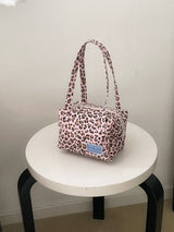 ハンディ ポーチ (pink leopard)