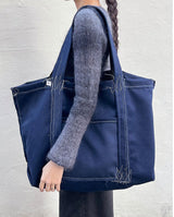 O Logo Drawing Stitch Bag / Black