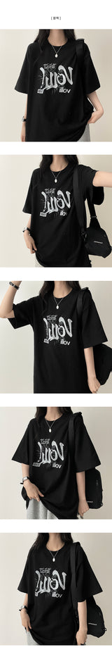 Otle ヴィンテージ ボックスフィット 半袖Tシャツ