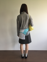 レイジー ログ チェック シャツ (2color)