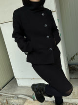 Catch double short coat