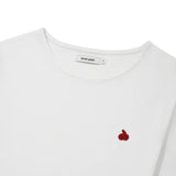 KIRSH PLAIN SLIM FIT T-SHIRT - WHITE 