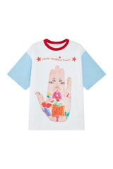 ウェルネスハンドプリントTシャツ