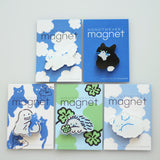 Magnet moonggae white dog