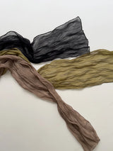 Diane Wrinkle Long Scarf