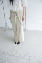 cotton suspender wrap skirt(3colors)