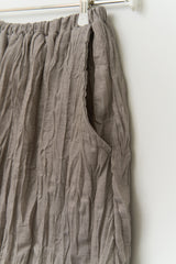 (W) Sun Wrinkled Skirt
