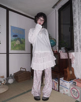 (2color) Flower Soft Pants