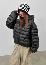 [MADE] Kumoel Duck Down Hooded Lightweight Padding   
