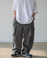  THIN WIDE CARGO PANTS 