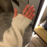 Cant Hachi Warm Knit Hooded Zip-Up