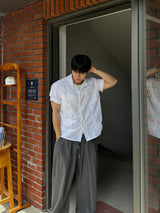 Oen Nylon Roll-Up Shirt