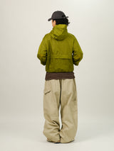 EA Nylon Hood Two-way Windbreaker Jacket