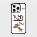 carrot party epoxy bumper case 