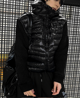 Romtel Dark Black Lightweight Padding + Black Knit