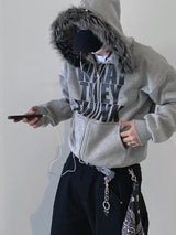 Rexton Raccoon Hood Zip-Up 2C