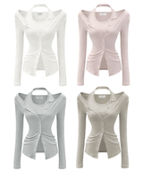 [MADE] シンディホルタートップ (9color)