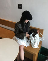 アンバランスフラワースカート