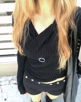 Circle necklace