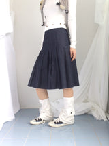 Eyelet Cropped Punching T
