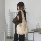 Tela Fur Shoulder Bag