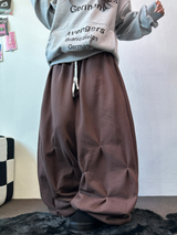 パンチングルーズヒップストリートロングパンツ 💙🤎2COLOR
