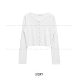 Salty See-through Crop Cardigan