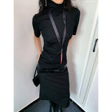 Rachel Turtleneck Short Sleeve Soft T-shirt