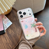 BUY 1 GET 1 FREE | パームツリー ドロップコーテッド iPhoneケース