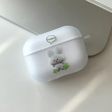 ラッキーキャット&ラビット AirPods ケース_matt