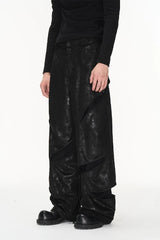 Zipper Loose Trousers