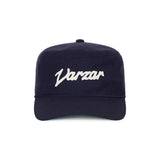 New Wave Varzar Applique Pillbox Cap Navy