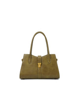 “REYNISFJARA” Oil Waxed Leather Underarm Bag