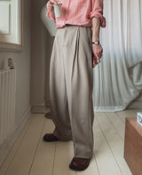 Julia Wrap Pintuck Over Slacks