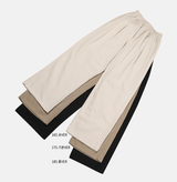  Wonderant 3-Layer Length Toned Wide Banding Pants